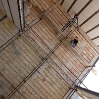 دیوار چینی سیمان کاری و پیمانکاری