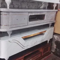 انواع میز تلویزیون در سایز و طرح و رنگ مختلف