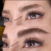 مدل فیبروز ابرو و شیدینگ لب فقط تا2روز آینده|خدمات آرایشگری و زیبایی|اهواز, زیتون کارمندی|دیوار