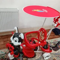 سه چرخه کودک اصلا استفاده نشده موزیکال|دوچرخه، اسکیت، اسکوتر|یزد, |دیوار