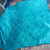 دوعدد پتو گلبافت مناسب زمستان وجهزیه عروس