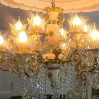 لوستر تمام برنج|لوستر و چراغ آویز|اصفهان, شهرک میلاد|دیوار