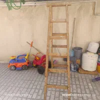 پیکور 17کیلویی  نردبان 2متری چوبی|ابزارآلات|مشهد, منزل آباد|دیوار