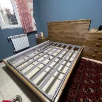 سرویس کامل تخت و کنار تختی و میز آرایش|تخت و سرویس خواب|تهران, سیزده آبان|دیوار