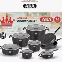 سرویس قابلمه۱۴ چدن ضد خش مدل AKA