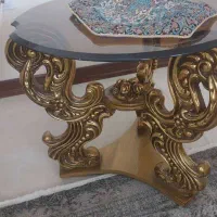 میزعسلی منبت کاری شده
