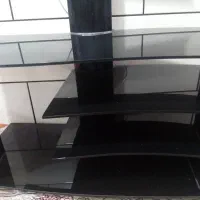 میز تلوزیون شیشه ای سالم