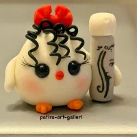 آویز خمیر پلیمری|صنایع دستی و سایر لوازم تزئینی|تربت‌حیدریه, بوستان باغ ملی|دیوار