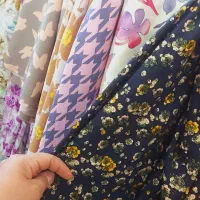 پارچه کرپ و نخی  حراج  واقعی فقط ۱۹۷