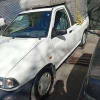 پراید وانت 4002درحدباربندمسقف کفی گالوانیزه