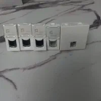 سوکت شبکه   کابل شو   پلاک کابل