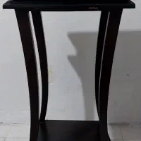 میز تلفن و ساعت