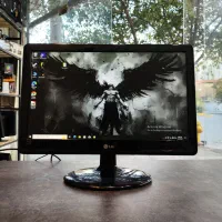 مانیتور 20 LG LED سالم مناسب برای دوربین و بازی