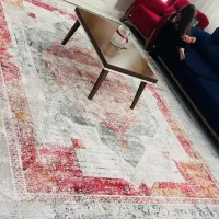 مبل ۷ نفره چستر با میز وسط و عسلی ها