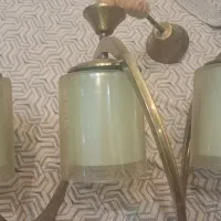 لوستر فنری سه شعله