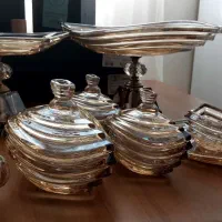 سرویس شامپاینی|ظروف سرو و پذیرایی|میانه, |دیوار