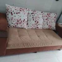 مبلمان پنج نفر سالم تضمین|مبلمان خانگی و میز عسلی|رشت, قاسمیه|دیوار