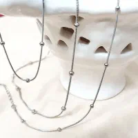 گردنبند و دستبند ماری ۴ میل