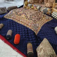 لحاف کرسی نقش انار سلطنتی ابعاد 4 در 4 متر مربع|رختخواب، بالش، پتو|تهران, شهید رجایی|دیوار