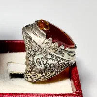 انگشتر عقیق سلیمانی اصل