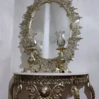 اینه شمعدان بسیار زیبا|آینه|ملایر, |دیوار