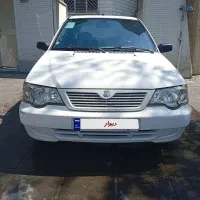 پراید 111se سفید کم کارکرد مدل ۹۸