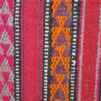 جاجیم خوش رنگ قدمت دار عتیقه صد ساله