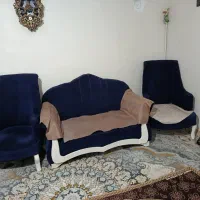 یک دست مبل 7نفره|مبلمان خانگی و میز عسلی|وحیدیه, |دیوار