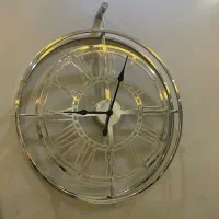 ساعت دیواری استیل درحد نو