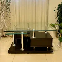 میز جلو مبلی همراه با دو عسلی