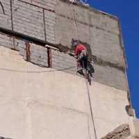 شستشوی نما ،پیچ و رولپلاک نما.راپل ،طناب ، داربست|خدمات پیشه و مهارت|مشهد, آبکوه|دیوار