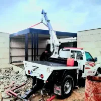 نیسان جرثقیل خودروبریدک کش  بالابرسبدامداد البرز