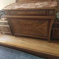 سرویس خواب دو نفره بهترین چوب|تخت و سرویس خواب|کرج, مهرویلا جنوبی|دیوار