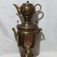 سماور زغالی بزرگ عتیقه
