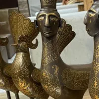 علم  روخ و کبوتر حسن صفر طلاکوب