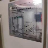 یخچال خانگی برند سانا|یخچال و فریزر|سلماس, |دیوار