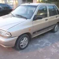 پراید۸۷دوگانه کارخانه هیدرولیک بدون رنگ کم کارکرد