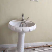 روشویی و دو عدد شیرآلات روشویی و حمام|لوازم سرویس بهداشتی|اهواز, کوی سعدی|دیوار