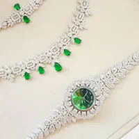 ست کامل نقره سنگ یاقوت خور جواهراتی ۰۱۸۳|بدلیجات|تهران, بازار|دیوار