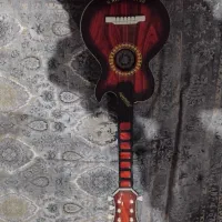 گیتار ۶ تار  کلکسیون و اسباب بازی