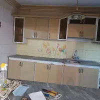 کابینت فلزی طرح کلبه
