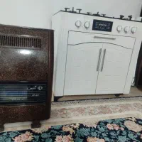 اجاق گاز کابینتی کشو دار بخاری نو