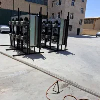 ایر کولر صنعتی کوئل بدون فین اهن مس چیلر