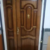 درب چوبی ورودی
