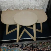 میز عسلی شیک بدون خش تمیز تمام چوب|مبلمان خانگی و میز عسلی|فرمهین, |دیوار