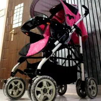 کالسکه خارجی عصایی برند کاپلا کره ای رو به مادر