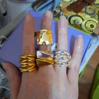 انگشتر استیل آبکاری