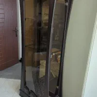 بوفه چوبی درجه ۱ با شیشه نشکن