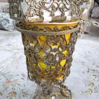 سطل و جا دستمال کاغذی برنز