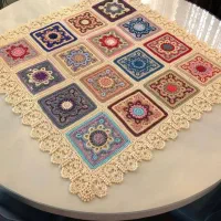 روتختی و رومیزی دستبافت|سرویس روتختی|قزوین, |دیوار